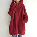 Hoodie dames met capuchon, zacht en warm 9