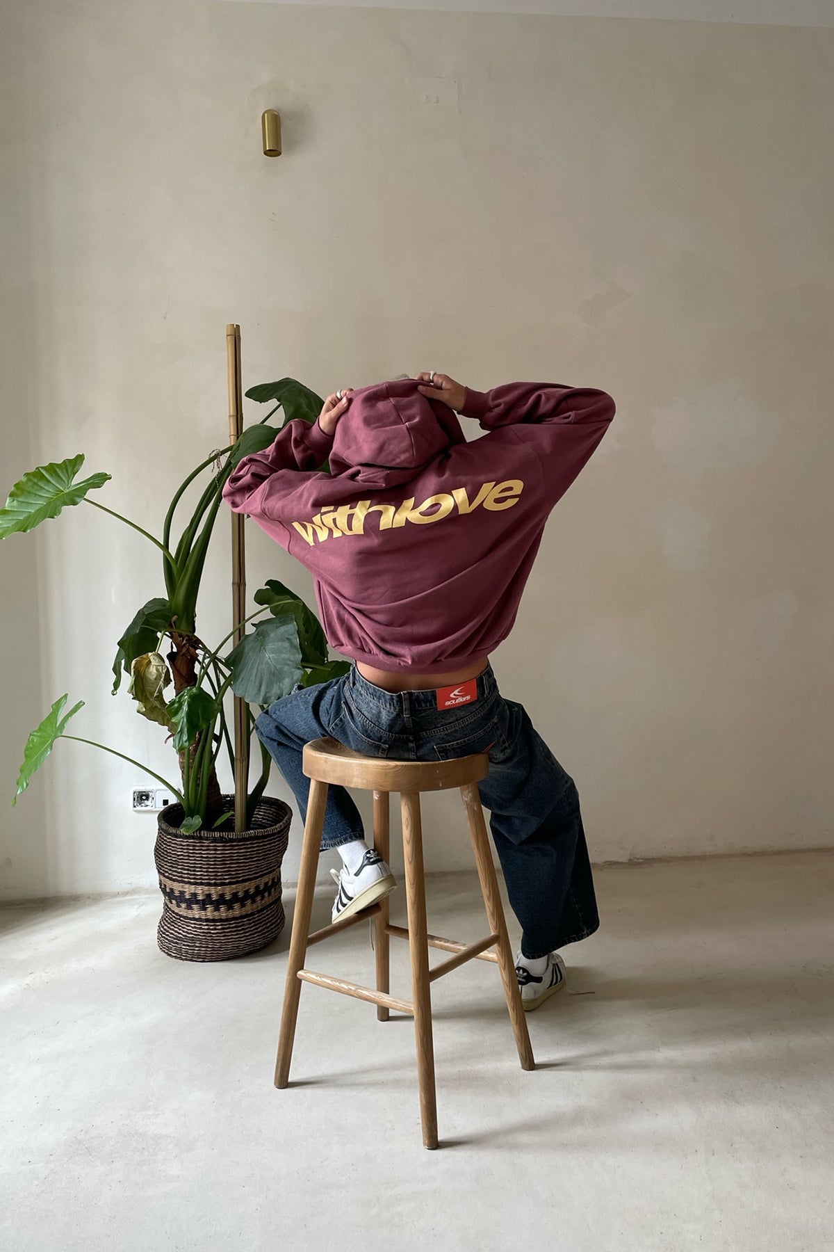 Hoodie dames oversized met capuchon 10