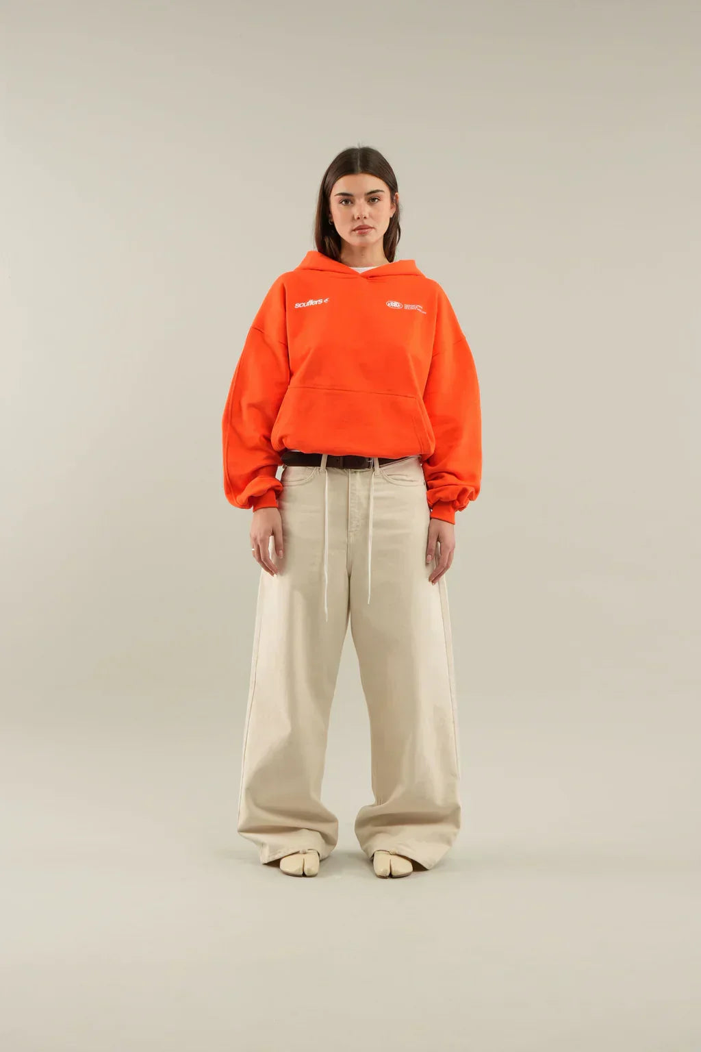 Hoodie dames oversized met capuchon 6