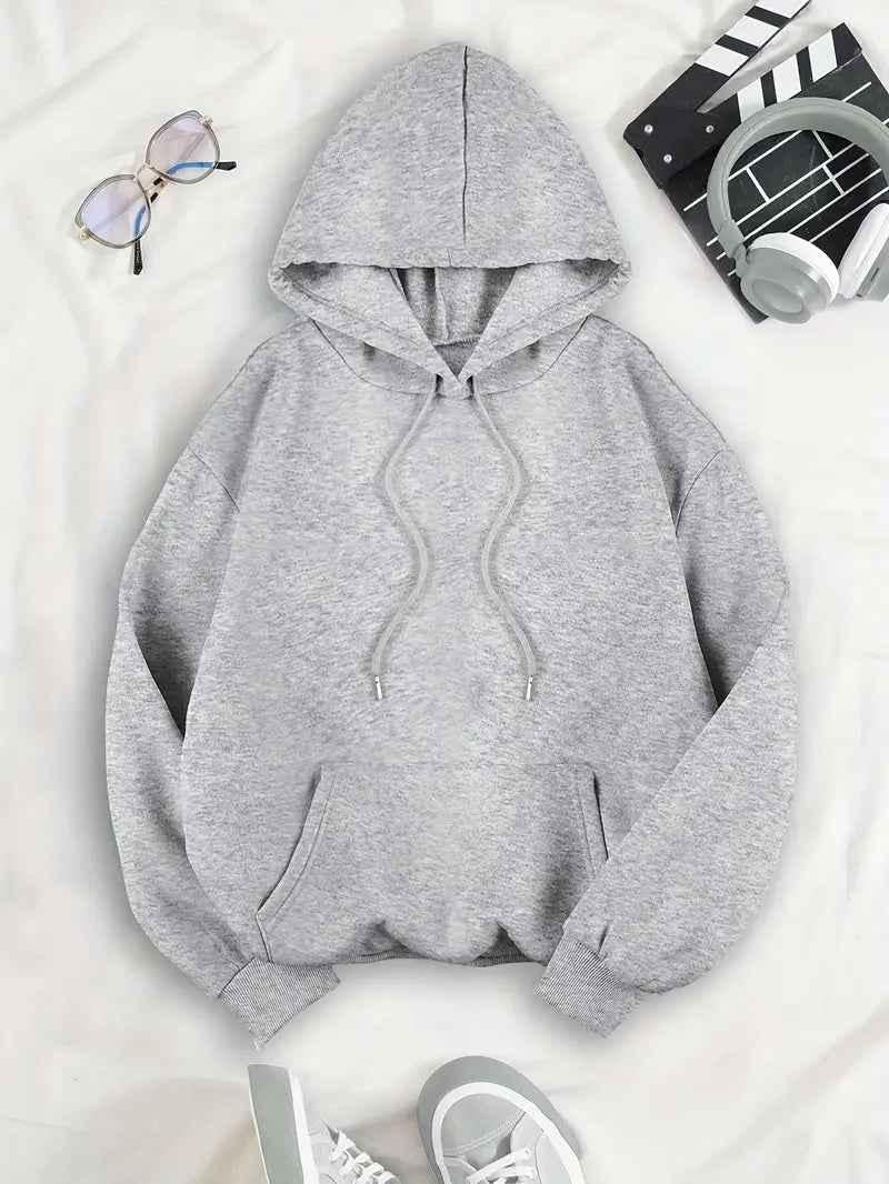 Hoodie dames oversized met capuchon en luipaardprint 4