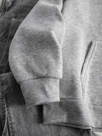 Hoodie dames oversized met capuchon en luipaardprint 5