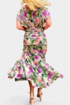 Clémence - Elegante midi jurk met off-shoulder dames