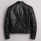 Jas heren met biker-look en slim fit 4