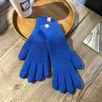 Katoenen handschoenen dames met touchscreen 1