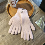 Katoenen handschoenen dames met touchscreen 8