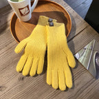 Katoenen handschoenen dames met touchscreen 9