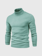 Katoenen heren coltrui met elegante pasvorm 6
