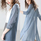 Lang vest dames lichtgewicht en losvallend voor gelaagde outfits 10