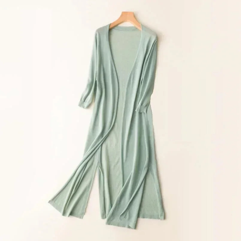 Lang vest dames lichtgewicht en losvallend voor gelaagde outfits 2
