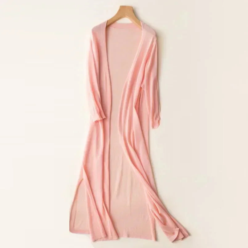 Lang vest dames lichtgewicht en losvallend voor gelaagde outfits 4