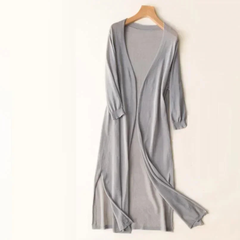 Lang vest dames lichtgewicht en losvallend voor gelaagde outfits 5