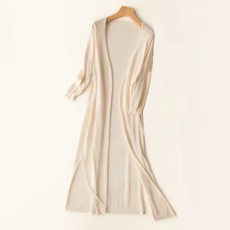 Lang vest dames lichtgewicht en losvallend voor gelaagde outfits 9