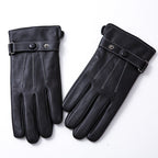 Leren handschoenen heren met klassieke pasvorm 2
