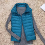 Lichtgewicht bodywarmer dames met donsvulling en winddicht ontwerp 2