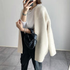 Lichtgewicht cardigan dames van katoenmix met losse pasvorm 9