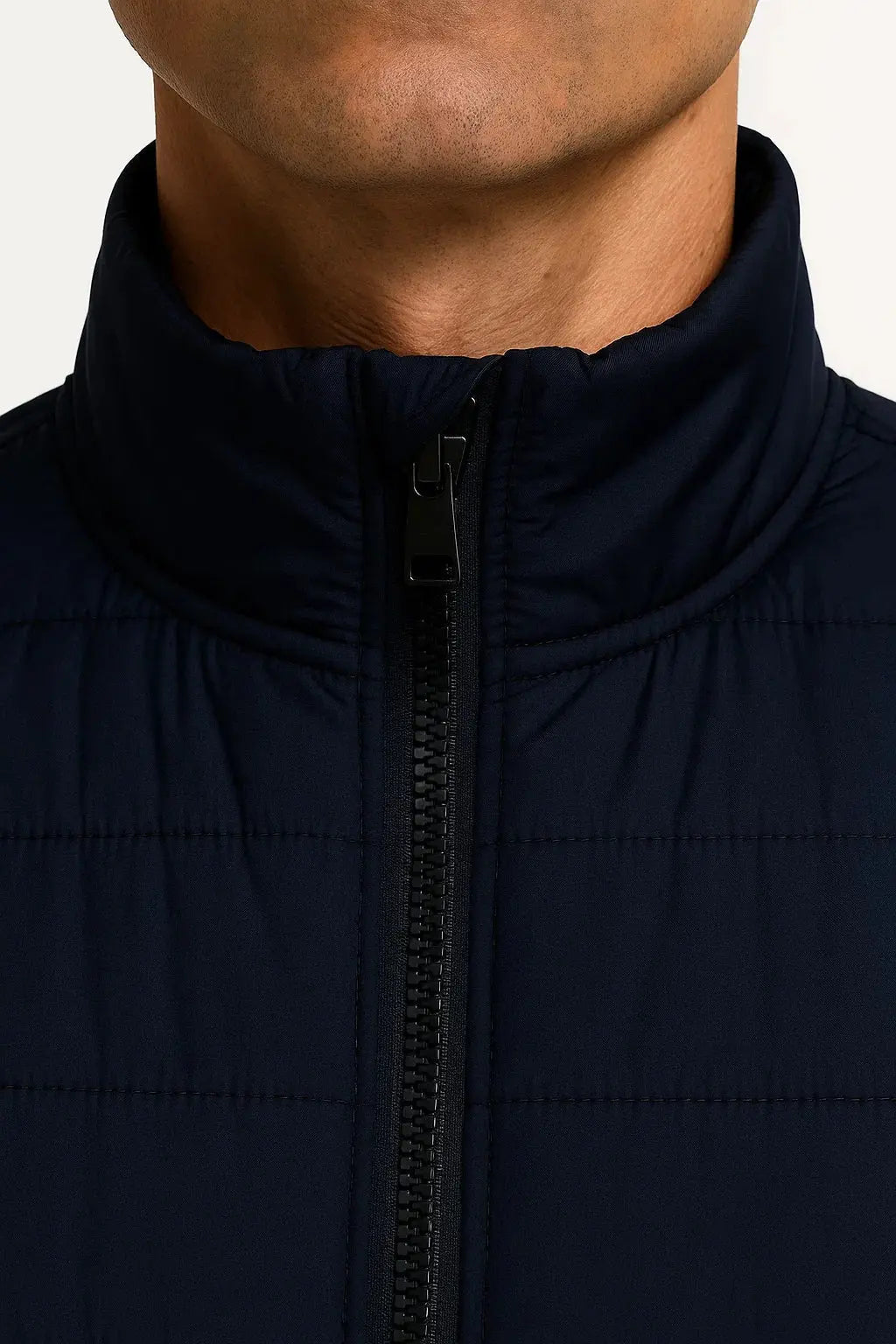 Lichtgewicht gewatteerde bodywarmer heren met regular fit 4
