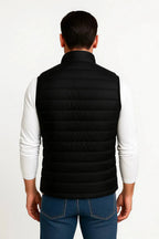 Lichtgewicht gewatteerde bodywarmer heren met regular fit 5