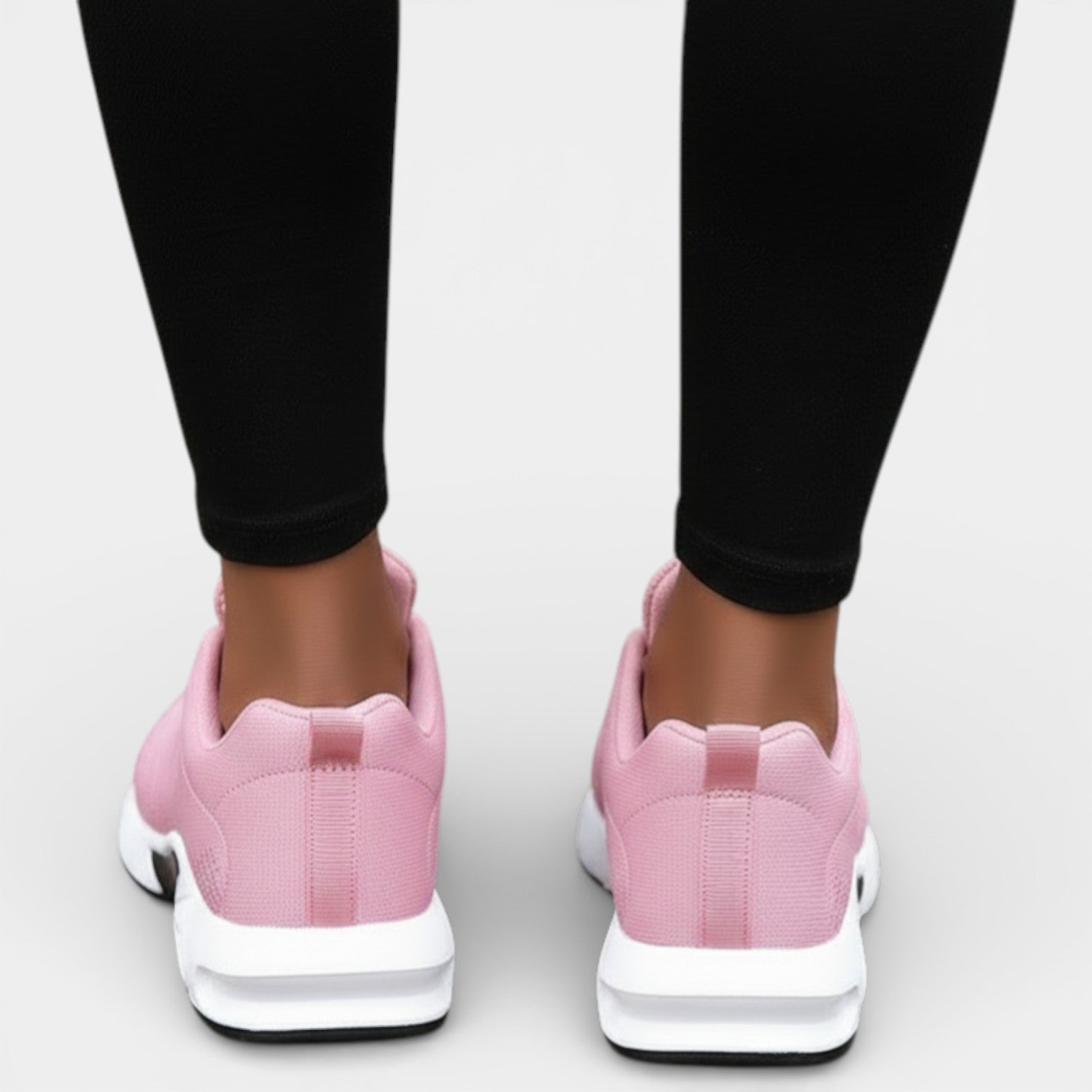 Lichtgewicht sneakers dames met ademend materiaal en gedempte zool 4
