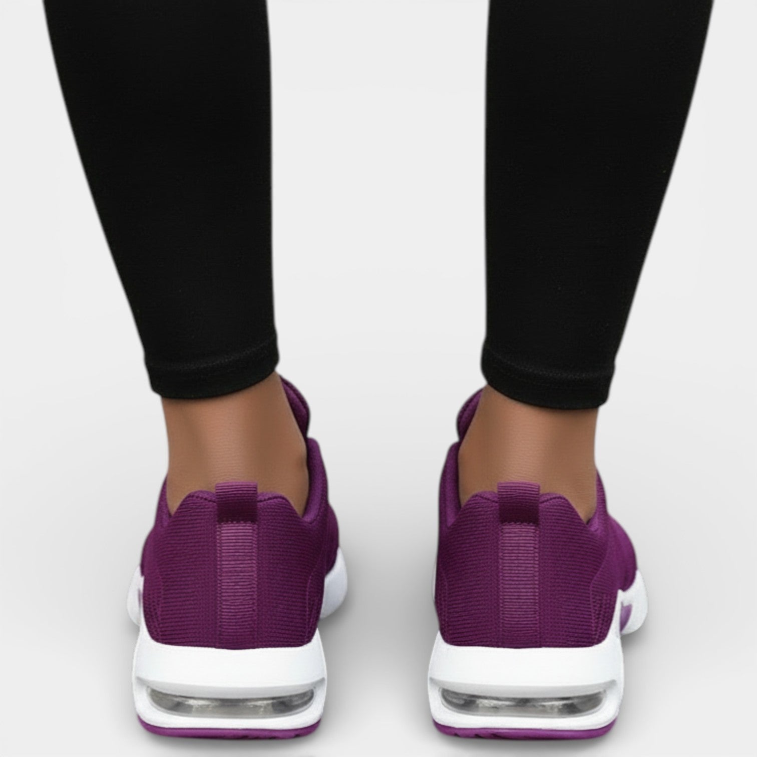 Lichtgewicht sneakers dames met ademend materiaal en gedempte zool 8