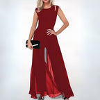 Ottavia - Mouwloze zomerse jumpsuit met wijde pijpen dames