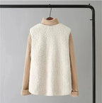 Mouwloos vest dames met knopen, voorzakken en rechte pasvorm voor herfst en winter 5
