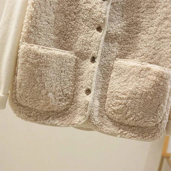 Mouwloos vest dames met knopen, voorzakken en rechte pasvorm voor herfst en winter 8