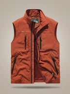 Mouwloze bodywarmer heren met meerdere zakken 7