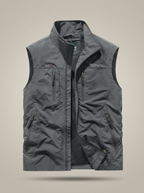 Mouwloze bodywarmer heren met meerdere zakken 9