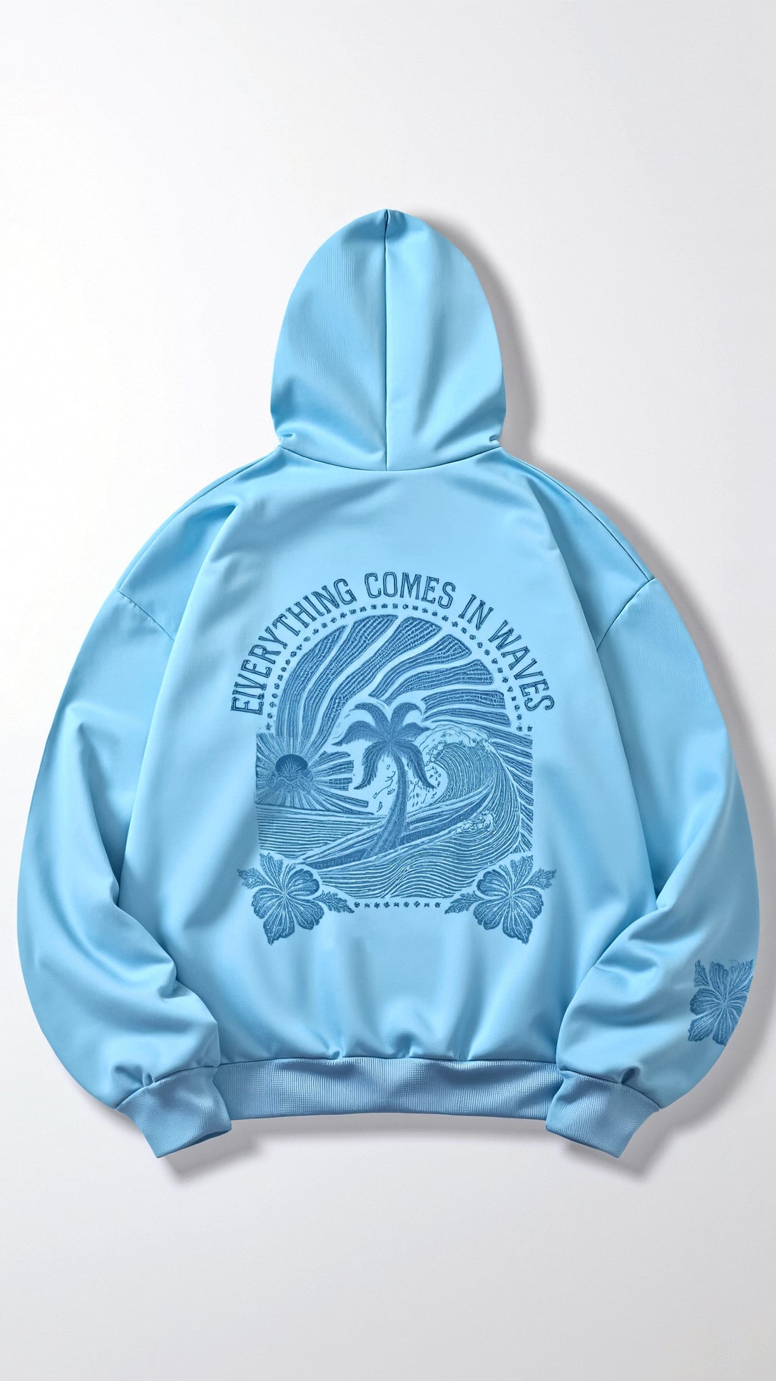 Eliza - Geborduurde hoodie dames