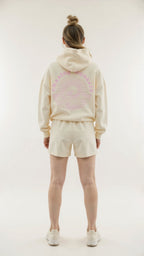 Eliza - Geborduurde hoodie dames