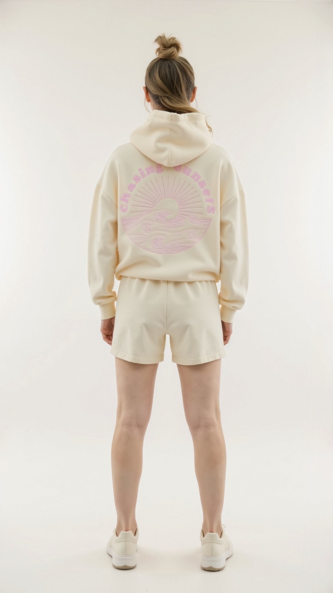 Eliza - Geborduurde hoodie dames