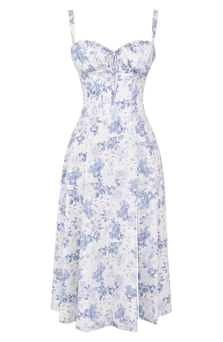 Mathilde - Midi jurk met corset dames