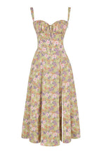 Mathilde - Midi jurk met corset dames