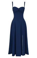 Mathilde - Midi jurk met corset dames
