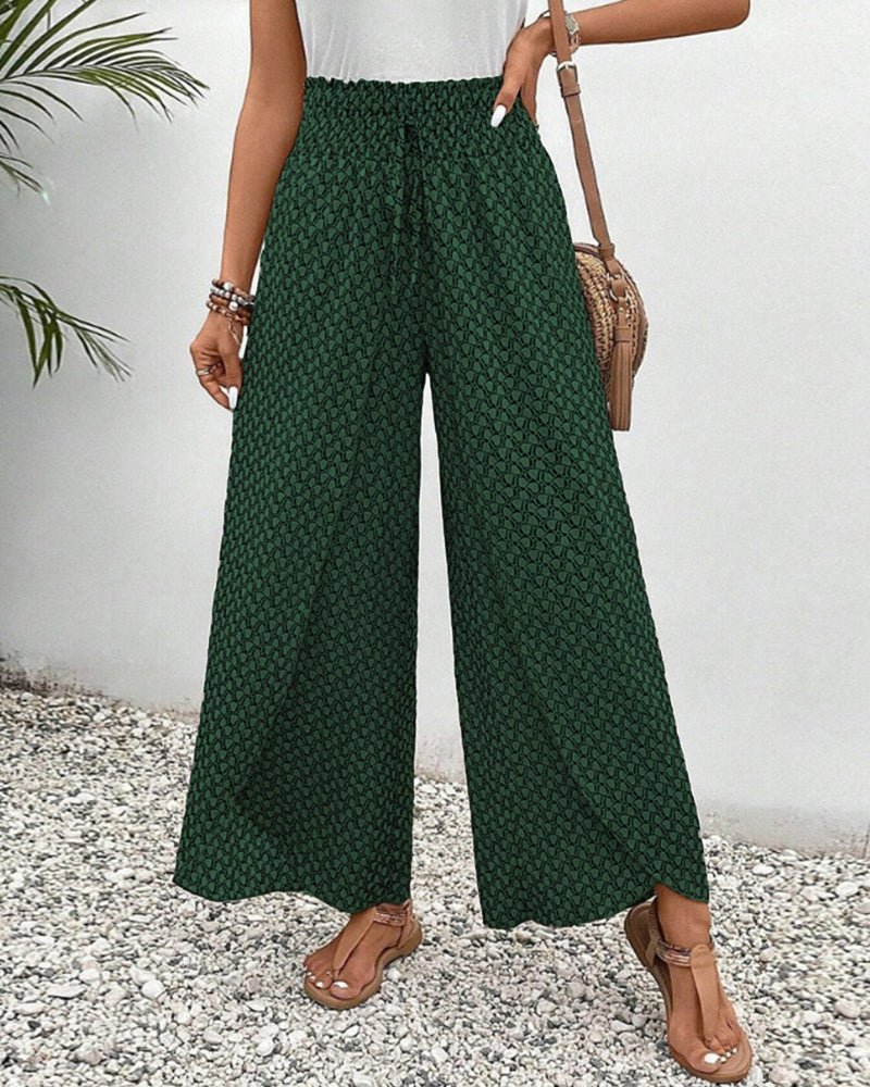 Camilla - Lichte broek met print dames