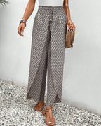 Camilla - Lichte broek met print dames