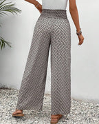 Camilla - Lichte broek met print dames