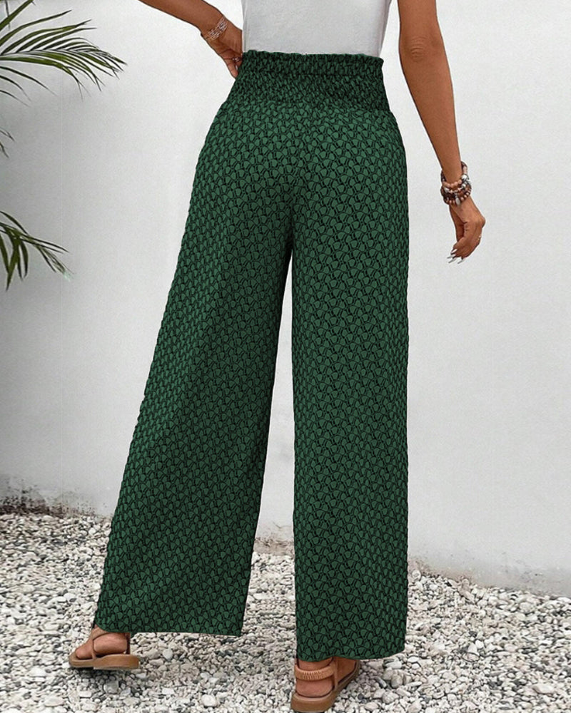Camilla - Lichte broek met print dames