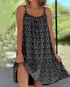 Iris - Casual midi jurk met print dames