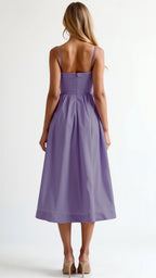 Laurine - Soepele midi jurk dames