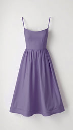 Laurine - Soepele midi jurk dames
