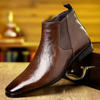 Nette schoenen heren chelsea met elastische inzet en instap 1
