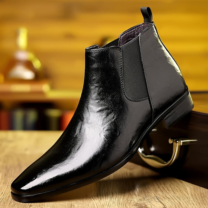 Nette schoenen heren chelsea met elastische inzet en instap 2