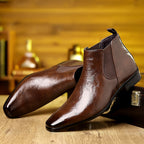 Nette schoenen heren chelsea met elastische inzet en instap 3