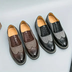 Nette schoenen heren met veters en geperforeerd detail 6