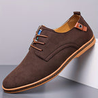 Nette schoenen heren met veters en gestikte zool 2