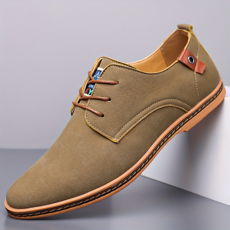 Nette schoenen heren met veters en gestikte zool 3