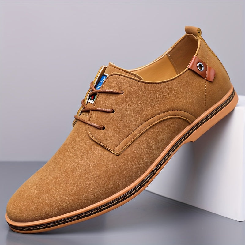 Nette schoenen heren met veters en gestikte zool 5