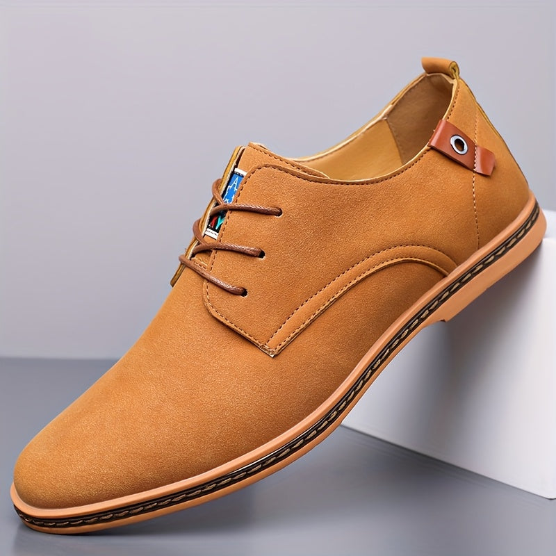 Nette schoenen heren met veters en gestikte zool 6
