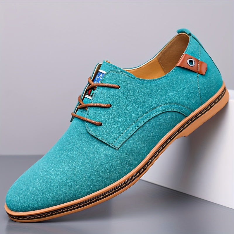 Nette schoenen heren met veters en gestikte zool 7